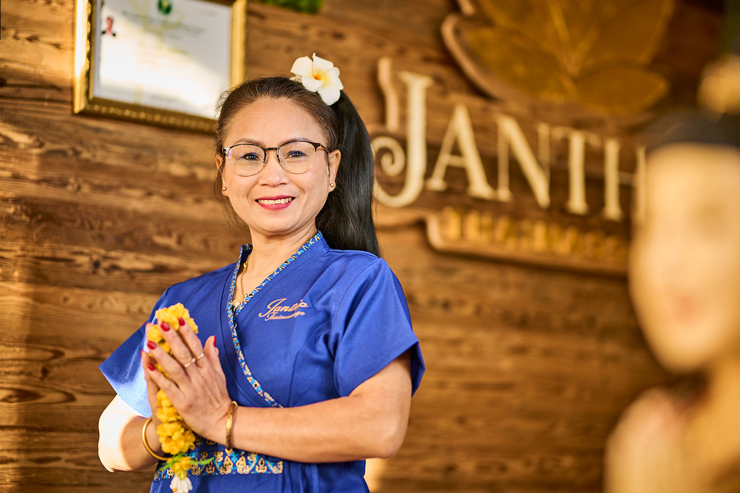 Janthip Thaimassage – Willkommen